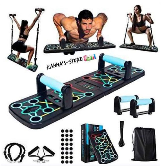 Planche Multifonction Pliable – Système d'Entraînement Complet à Domicile